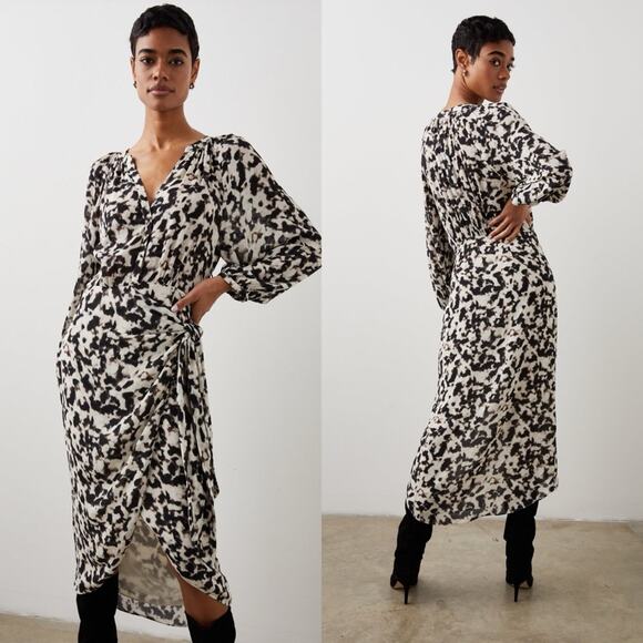 Rails Dresses & Skirts - NWT Rails Tyra Dress Blurred Cheetah S